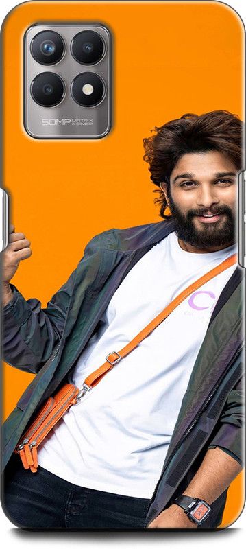 Dronk Back Cover for Realme 8i, RMX3151 ALLU ARJUN, SHOUTH HERO, TELUGU SUPERSTAR  (Multicolor, Dual Protection, Pack of: 1)