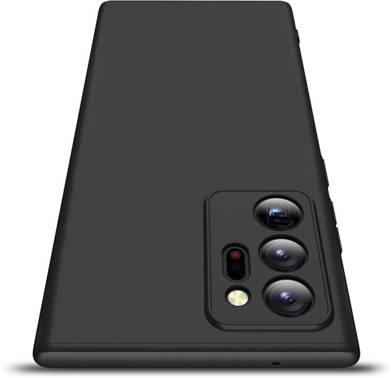 Glaslux Front & Back Case for Samsung Galaxy Note 20 Ultra  (Black, Camera Bump Protector, Pack of: 1)