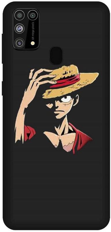 URCHIN Back Cover for Samsung A21s Luffy, Monkey D Luffy, One Piece, Pirate, Anime, Funny, Cartoon  (Multicolor, Shock Proof, Pack of: 1)