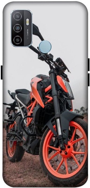 LUCKY MOBI.COM Back Cover for OPPO A33 (2020) ( bike sports, racing) PRINTED BACK COVER  (Multicolor, Waterproof)