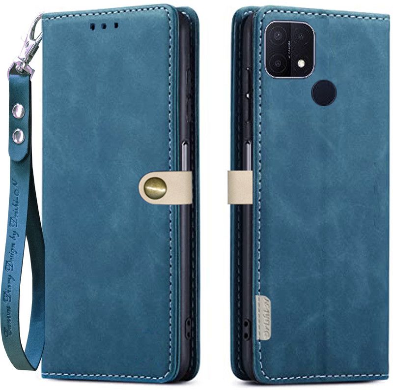 xenco Flip Cover for Oppo A15,Oppo A15s  (Blue, Shock Proof, Pack of: 1)