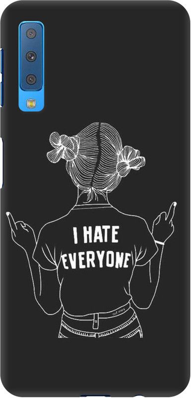 Flipkart SmartBuy Back Cover for Samsung Galaxy A7 2018 Edition  (Multicolor, Hard Case, Pack of: 1)