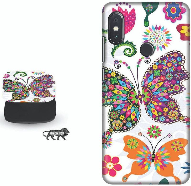 Hello Case Back Cover for Mi Redmi 6 pro  (Multicolor, Cases with Holder, Pack of: 1)