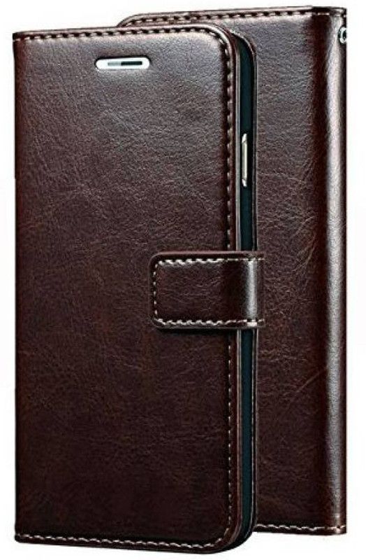 Splenor Flip Cover for VIVO V7  (Brown, Pack of: 1)