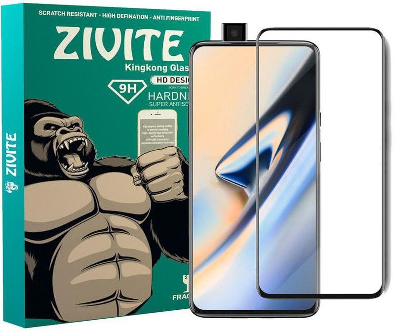 ZIVITE Edge To Edge Tempered Glass for OnePlus 7 Pro  (Pack of 1)