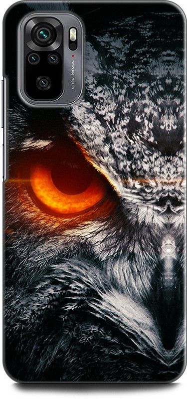 KEYCENT Back Cover for REDMI Note 10 OWL, FUNNY OWL, NIGHT WATCH, ABEJ, BEOGRAD, TRIPPY  (Multicolor, Pack of: 1)