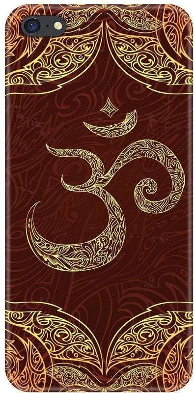 Smutty Back Cover for Oppo F3, CPH1609 - Om Print  (Multicolor, Hard Case, Pack of: 1)
