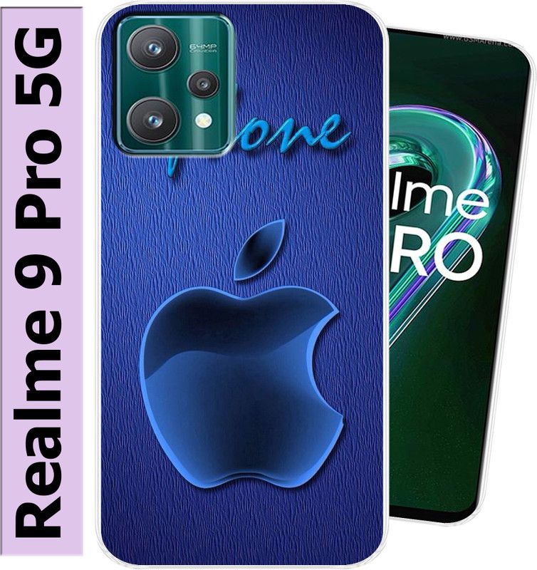 Hostprint Back Cover for Realme 9 Pro 5G  (Multicolor, Flexible, Silicon, Pack of: 1)