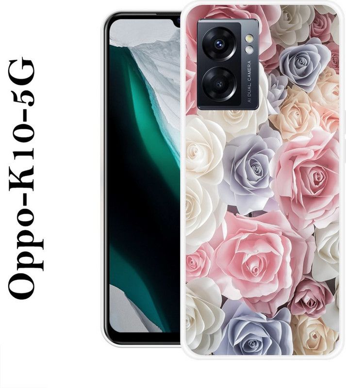 Sswastik Back Cover for Oppo K10 5G  (Multicolor, Grip Case, Silicon)