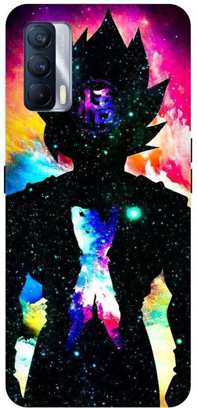 URCHIN Back Cover for Realme X7 goku, Dragon Ball Z, Cartoon, Anime, Kame Hame, Strong, Coku, Super Saiyan  (Multicolor, Shock Proof, Pack of: 1)