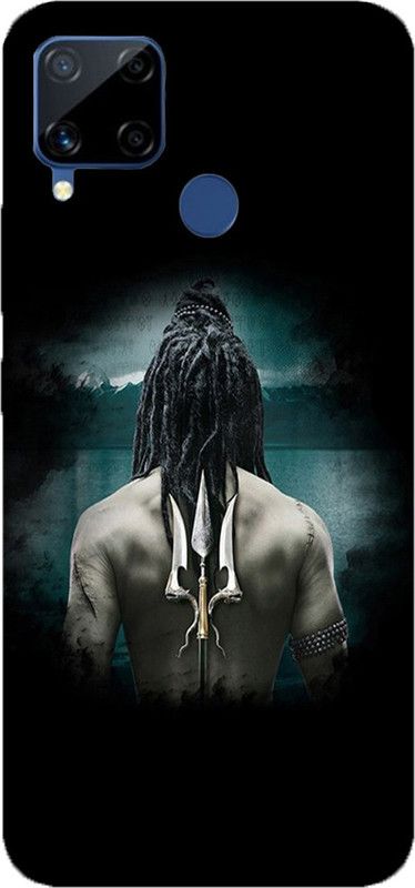 METOO Back Cover for REALME C15, Lord Shiva, Mahadev, Mahakal, Design Print Back Cover Print : 148  (Multicolor, Dual Protection, Silicon, Pack of: 1)