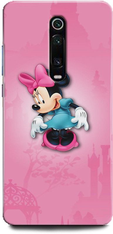 INDICRAFT Back Cover for Mi Redmi K20, Minnie Mouse, Printed  (Multicolor, Shock Proof, Pack of: 1)