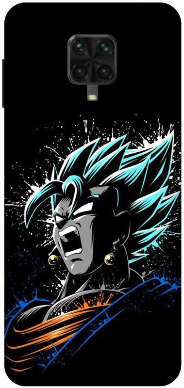 SSMORYA Back Cover for POCO M2 Pro, Cartoon Goku Multicolour Printed  (Multicolor, Shock Proof, Pack of: 1)