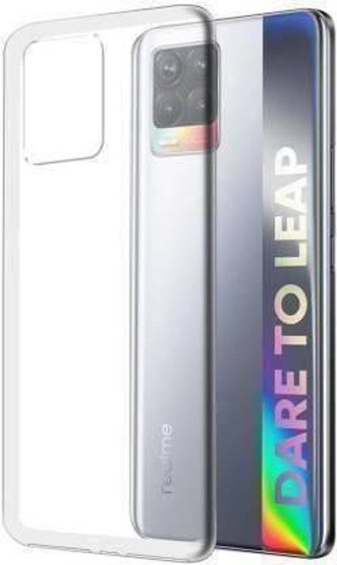PrintCorner Back Cover for Realme 8 Pro  (Transparent, Grip Case, Silicon, Pack of: 1)