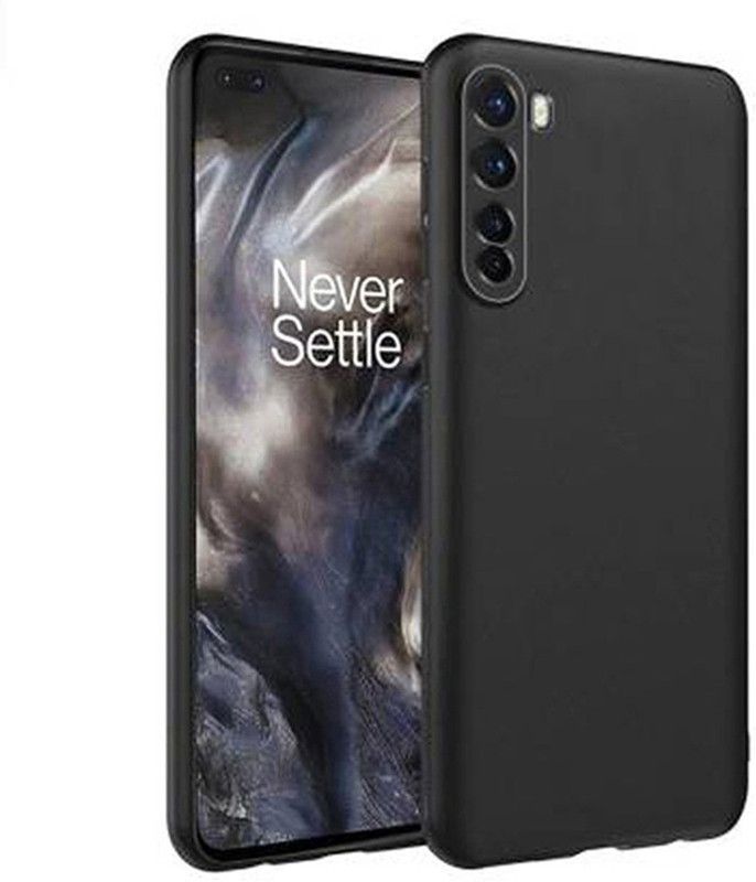 Axzu Back Cover for One Plus nord  (Black, Camera Bump Protector, Pack of: 1)
