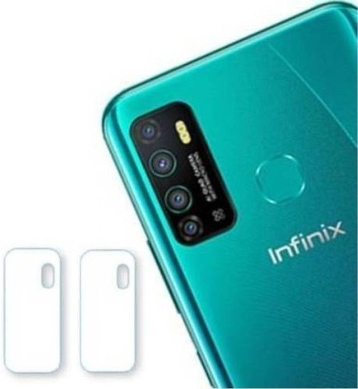 SHAKU Back Camera Lens Glass Protector for Infinix-Hot-9  (Pack of: 2)