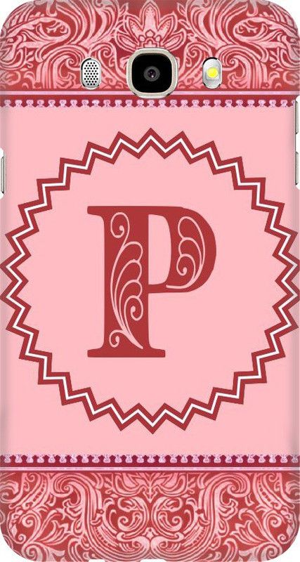 Coberta Case Back Cover for Samsung Galaxy ON 8 Back Cover Alphabet Pattern Design Back Case For Samsung Galaxy ON 8 By Coberta  (Multicolor, Pack of: 1)
