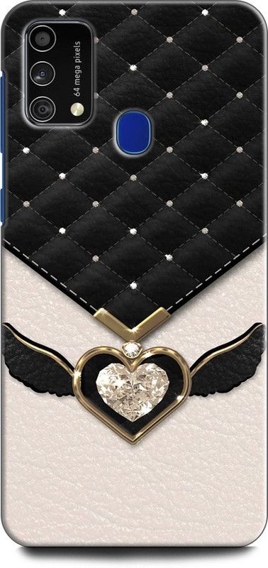 Afterglow Back Cover for SAMSUNG Galaxy F41 HART, LOVE, BLAK, MATE, TEXTURE, ART  (Multicolor, Shock Proof, Pack of: 1)