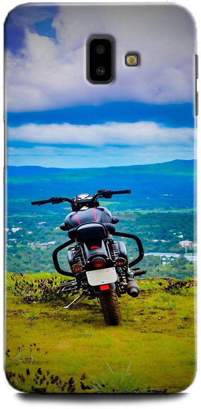 Afterglow Back Cover for SAMSUNG Galaxy J6 Plus ROYAL ENFIELD, BULLET, BICK, DUGDUG  (Multicolor, Shock Proof)