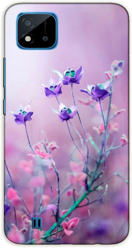 iprinto Back Cover for Realme C20,Realme C11 2021 Nature Back Cover  (Pink, Hard Case)