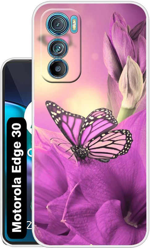 Flipkart SmartBuy Back Cover for Motorola Edge 30 5G, Motorola Edge 30  (Purple, Silicon, Pack of: 1)
