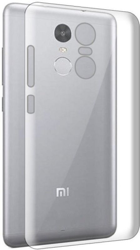 srskt case Back Cover for Mi Redmi Note 4  (Transparent, Camera Bump Protector, Pack of: 1)
