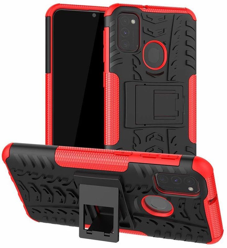 Wellchoice Back Cover for Vivo V17  (Red, Shock Proof)