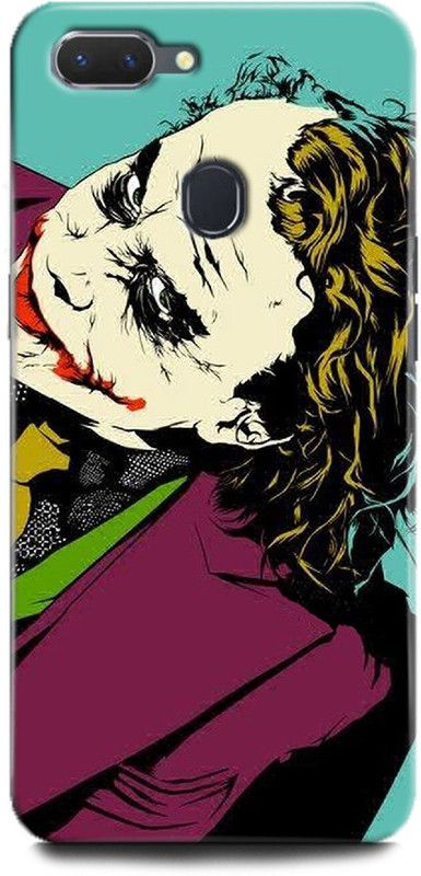 INDICRAFT Back Cover for OPPO A5, CPH1809 JOKER, BATMAN, DARK KNIGHT, WHY SO SERIOUS  (Multicolor, Hard Case, Pack of: 1)
