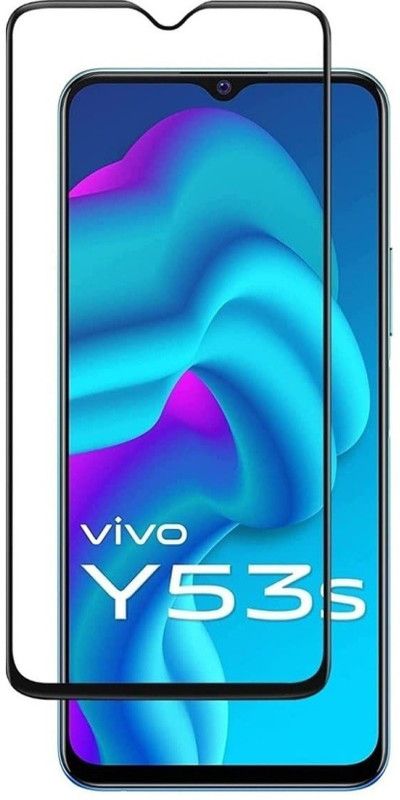 EASYKARTZ Edge To Edge Tempered Glass for Vivo Y53s  (Pack of 1)