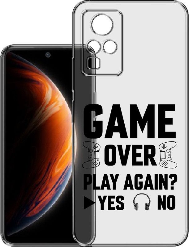 HANIRY Back Cover for Infinix Zero X Pro / X6810 mobile cover | GAME OVER TEXT | Designer | PNG_76  (Multicolor, Flexible, Silicon, Pack of: 1)