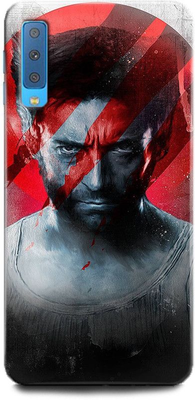 Afterglow Back Cover for SAMSUNG Galaxy A7 WOLVERIAN, XMEN, LOGAN, MARVAL, SUPERHERO, MOVIE  (Multicolor, Shock Proof, Pack of: 1)