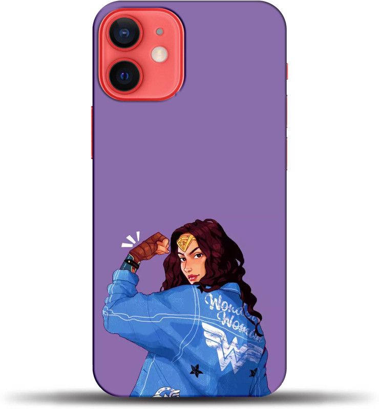 PhoneBukket Back Cover for Apple iPhone 12 Mini  (Purple, Blue, Hard Case, Pack of: 1)