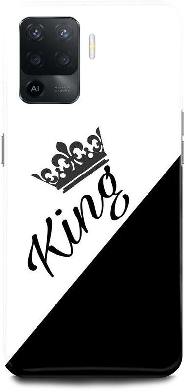 JUGGA Back Cover for Oppo A94, CPH2203, KING, PRINCE, RAJA  (White, Hard Case, Pack of: 1)