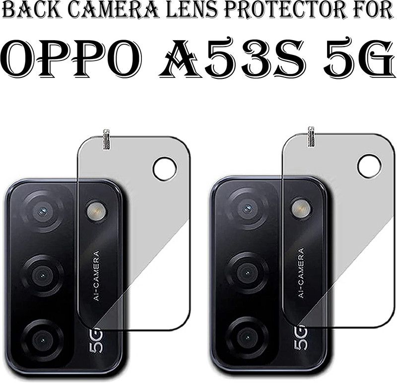 EJZATI Back Camera Lens Glass Protector for OPPO A53s  (Pack of: 2)