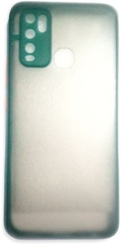 Ezyyero Back Cover for VIVO Y 30, Vivo Y 50  (Green, Shock Proof, Silicon, Pack of: 1)