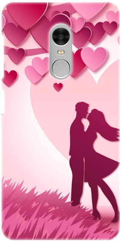 Smutty Back Cover for Mi Redmi Note 5 - Cute Couple Print  (Multicolor, Hard Case, Pack of: 1)