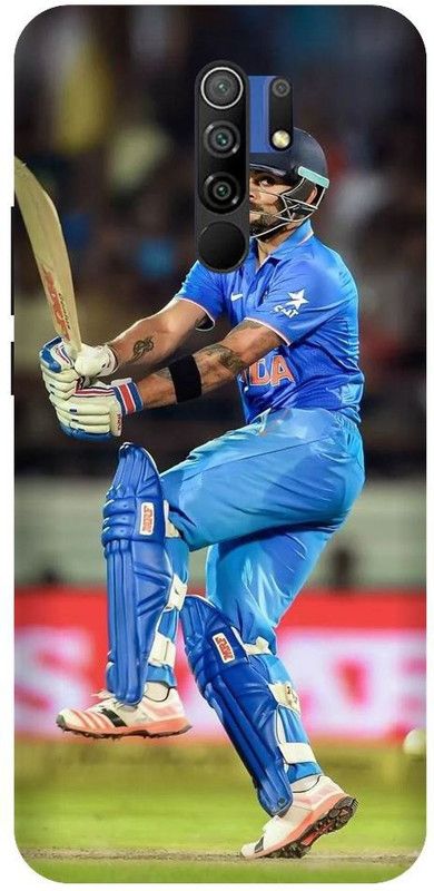 URCHIN Back Cover for Redmi 9 prime virat kohli, Cricket, India, Virat, Captain, Player, Sports  (Multicolor, Shock Proof, Pack of: 1)