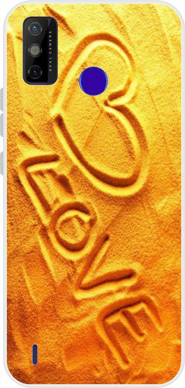 Dreamcase Back Cover for Tecno Spark Go 2020  (Yellow, Dual Protection, Silicon, Pack of: 1)