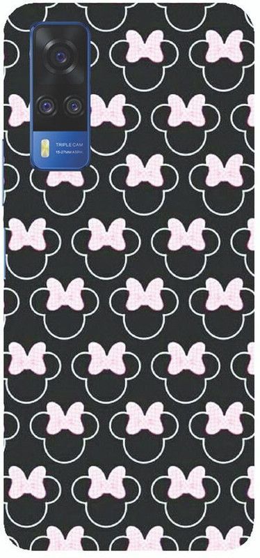 MY SWAG Back Cover for Vivo Y51 2020,VIVO Y51, Vivo Y51A,vivo Y31, vivo Y53s,Vivo Y51 2020,  (Black, Pink, Hard Case)
