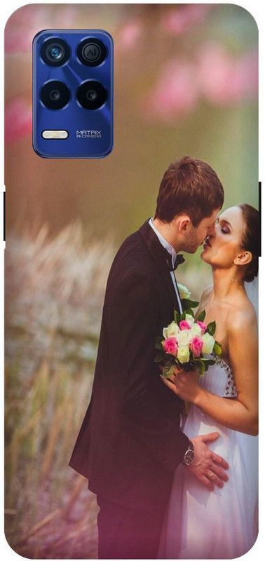 Bluvver Back Cover for Realme 8s 5G , RMX3381, Printed Sweet Couple,Love Back Cover  (Multicolor, Hard Case, Pack of: 1)