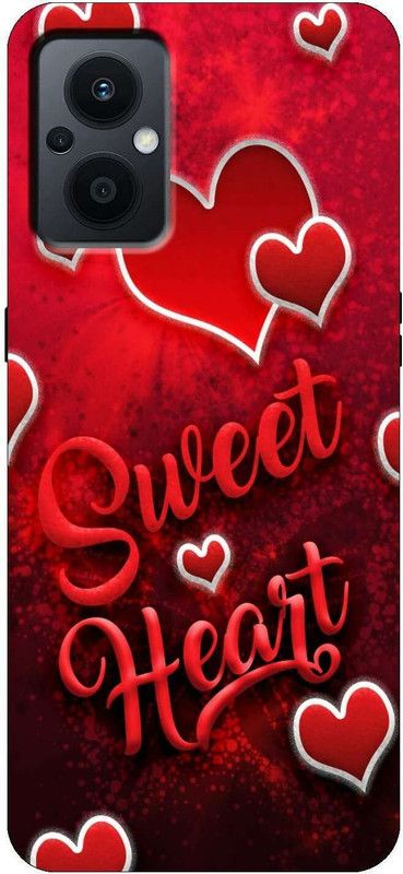 MORITZ Back Cover for Oppo F21 Pro (5G)  (Red, Silicon, Pack of: 1)