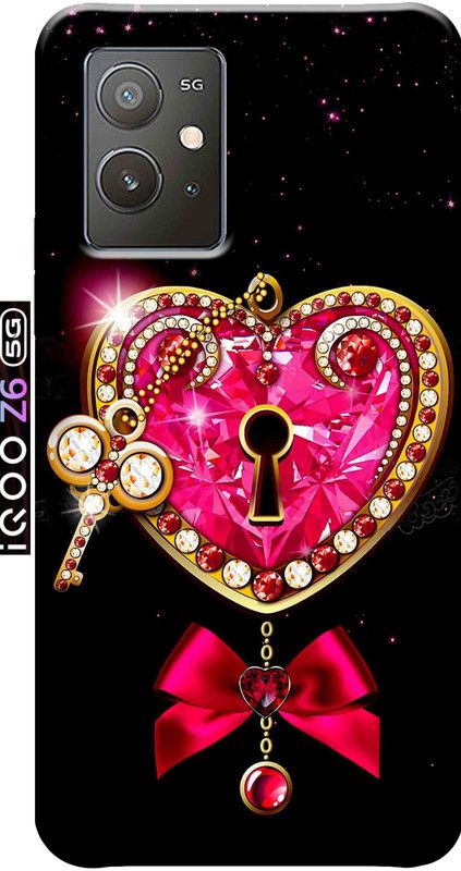Rockerspot Back Cover for iQoo Z6 5G 2761  (Multicolor, 3D Case, Silicon)