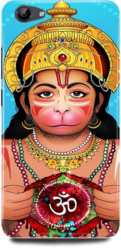 DIKRO Back Cover for vivo Y71, 1724, HANUMAN, JI, MARUTI, BAJRANG, BALI, BALAJI, JAI SHREE RAM  (Multicolor, Hard Case, Pack of: 1)