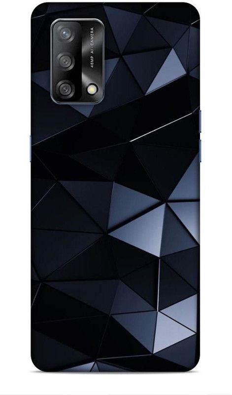 SmashItUp Back Cover for Oppo F19 Marbles / Multi colour / Pattern  (Multicolor, Hard Case)