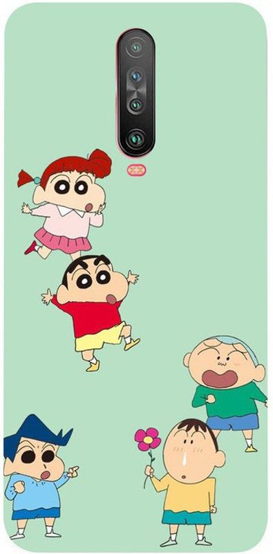 Skyhawk Back Cover for Golden Mask Hard Asus Zenfone Max M1 Shinchan With Friends  (Multicolor, Waterproof, Pack of: 1)