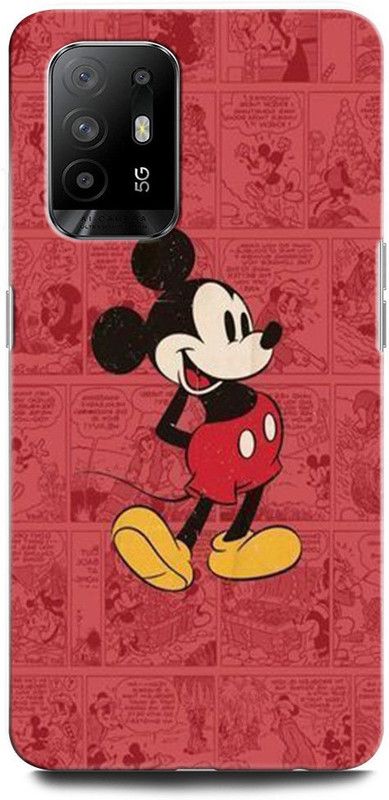 ORBIQE Back Cover for OPPO F19  (Red, Pack of: 1)