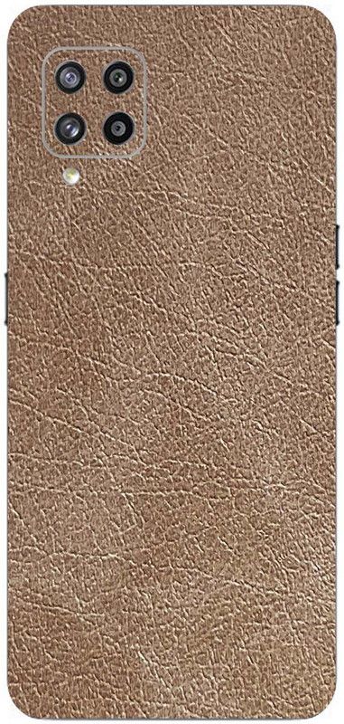 Scratchgard Samsung Galaxy A12 (Back + Side +Camera) Mobile Skin  (Leather Mushroom)