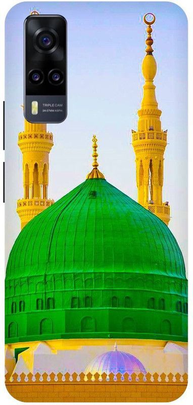 THE NARAYANA COLLECTIONS Back Cover for VIVO Y51A- V2031-ALLAH,MUSLIM,KURAN,MAKKA,MADINA  (Multicolor, Hard Case, Pack of: 1)