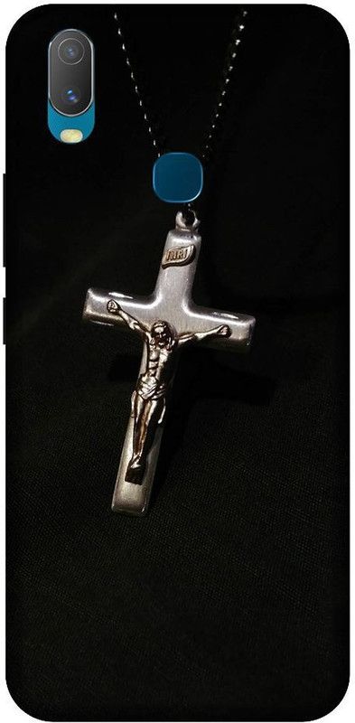 URCHIN Back Cover for Vivo Y12 Jesus, Jesus christ, Jesus cross, jessus God  (Multicolor, Shock Proof, Pack of: 1)
