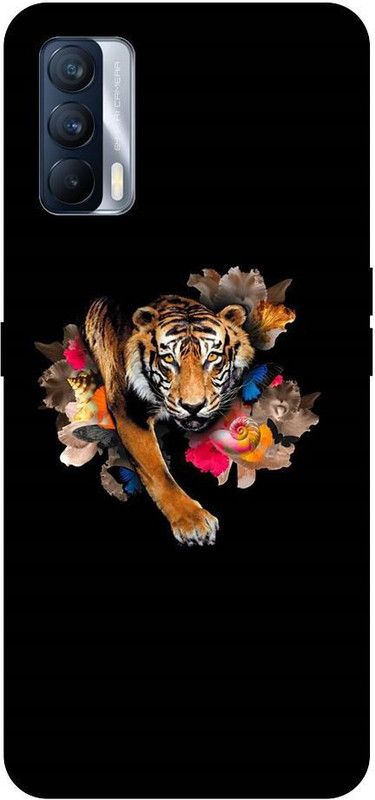 URCHIN Back Cover for Realme X7 cheeta, tiger, lion, animal, flowers, guccie  (Multicolor, Shock Proof, Pack of: 1)